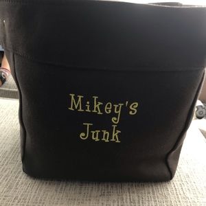 Initials Inc canvas basket “Mikey’s Junk”